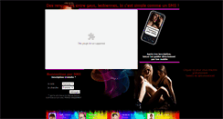 Desktop Screenshot of homo.rencontreparsms.com